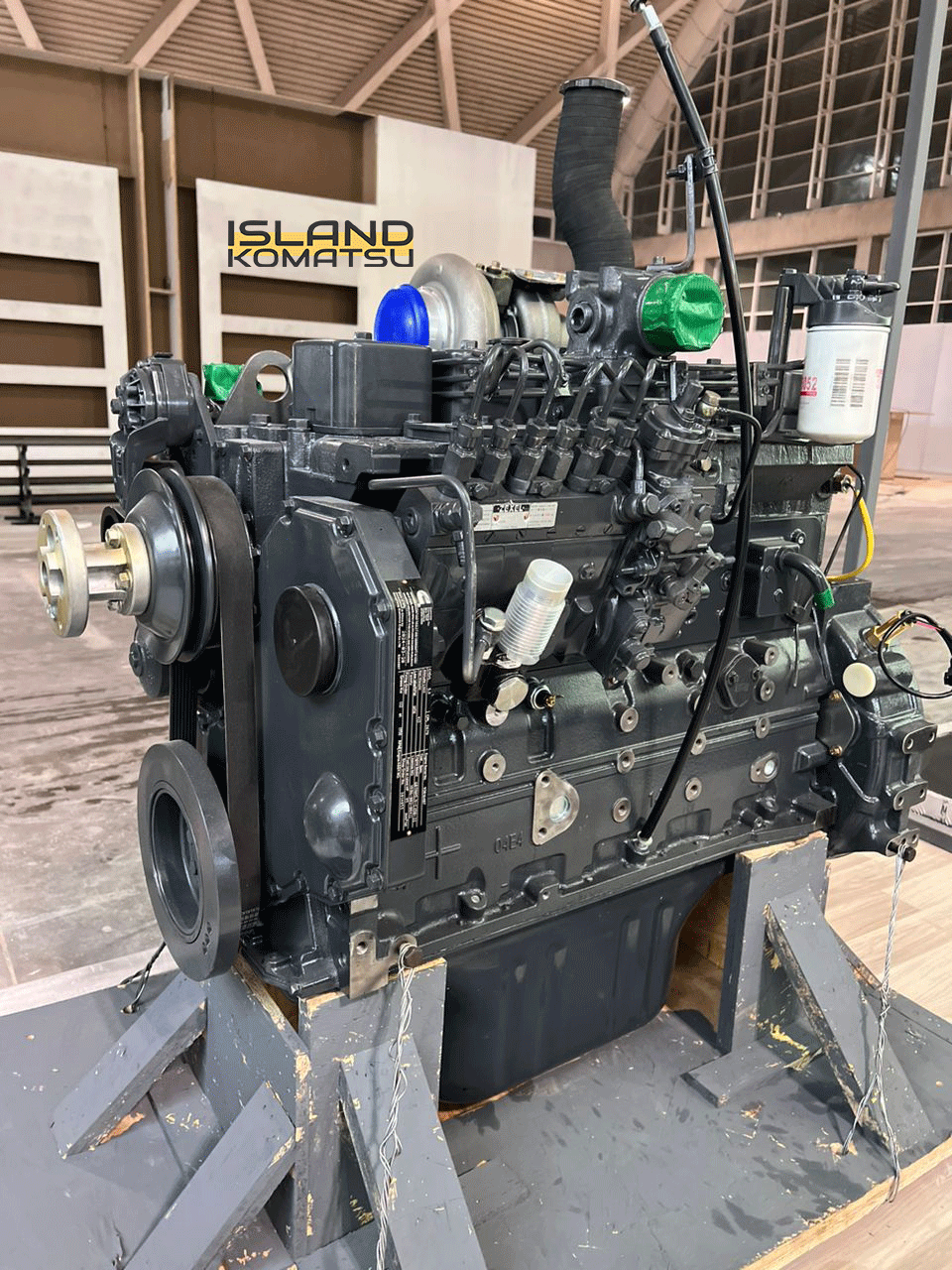 موتور کامل 6D102 اصل کامینز